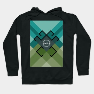 Colorful Runic Design Hoodie